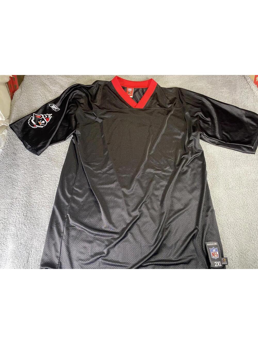 Tampa Bay Buccaneers Jersey S2XL V-Neck Blank Reebok NFL